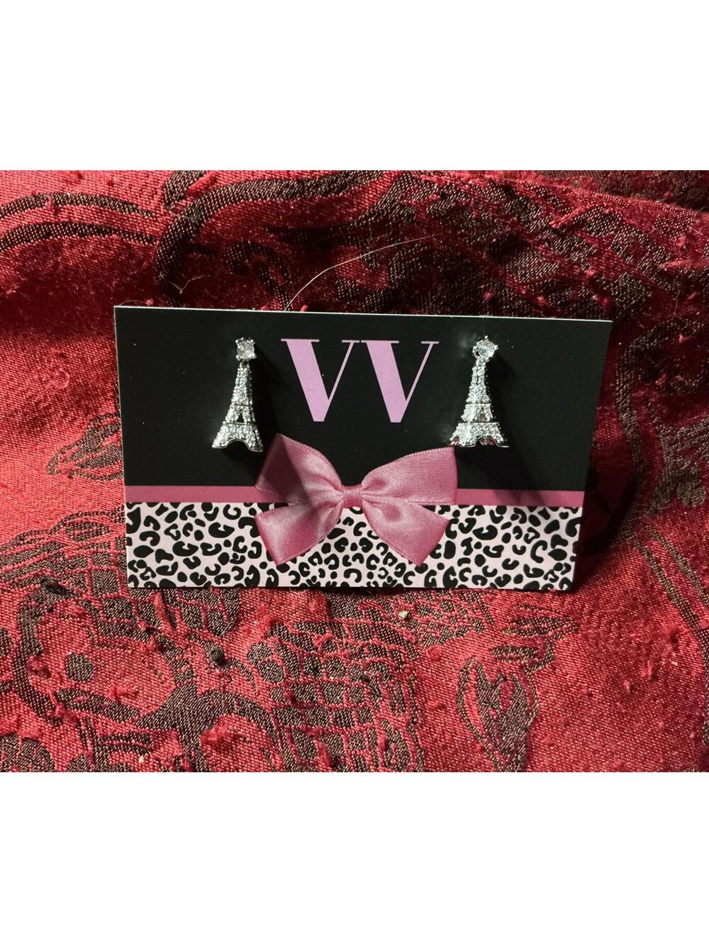 V Paris Tipped Earrings